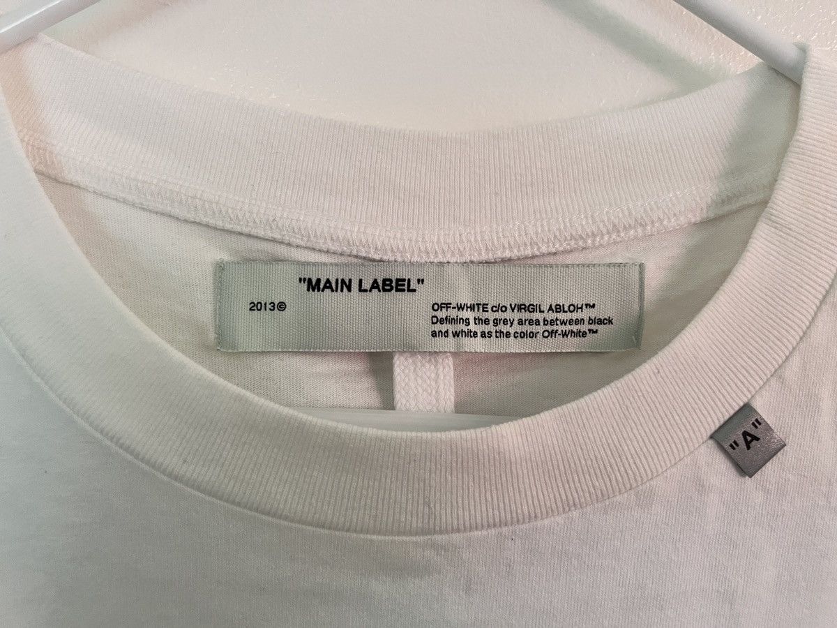 Off-White Off white Caravaggio arrow slim fit t shirt Size US XXL / EU 58 / 5 - 2 Thumbnail