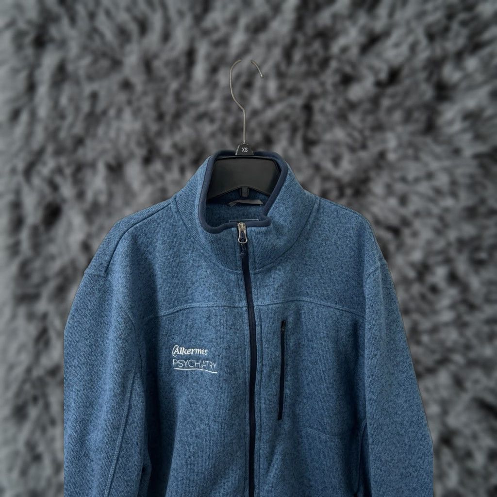 Vintage L.L. Bean Sweater Fleece Jacket Mens XL Blue Full Zip Size US XL / EU 56 / 4 - 1 Thumbnail