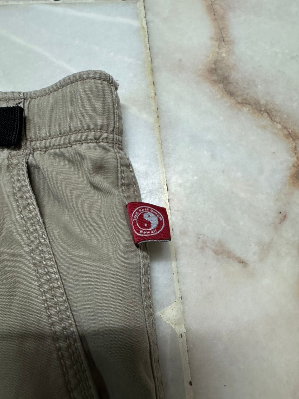 KMRii RARE⚡️VINTAGE 90's T&C SURF JORTS / 3QUARTERS CARGO BEIGE Size US 34 / EU 50 - 9 Thumbnail