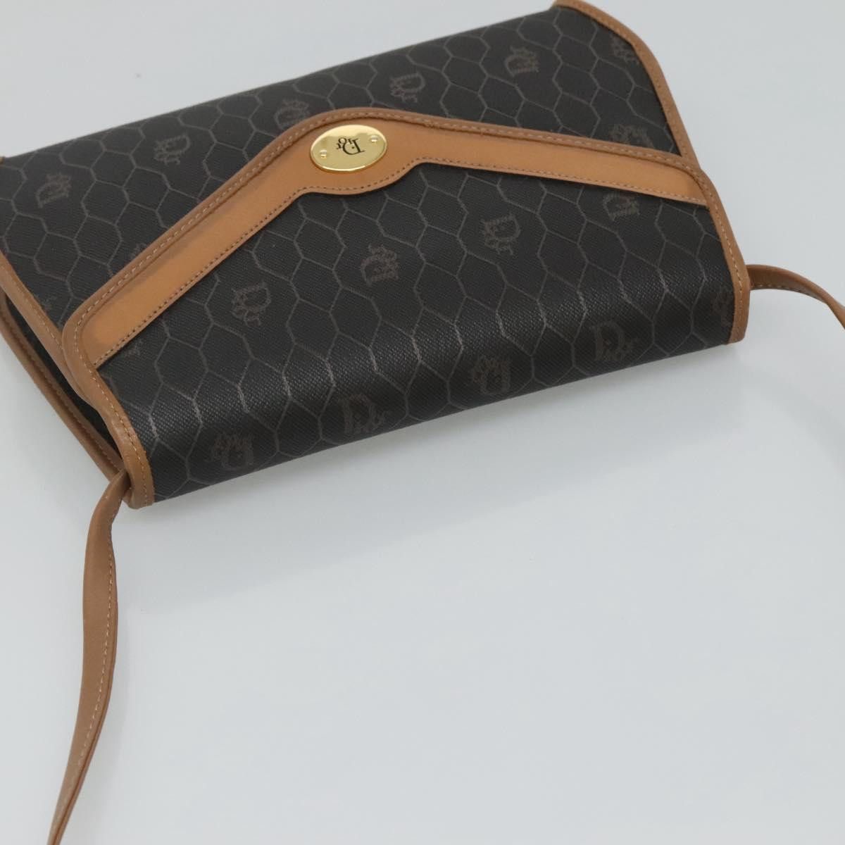Dior DIOR Honeycomb Canvas Shoulder Bag Pvc Black Size ONE SIZE - 6 Thumbnail