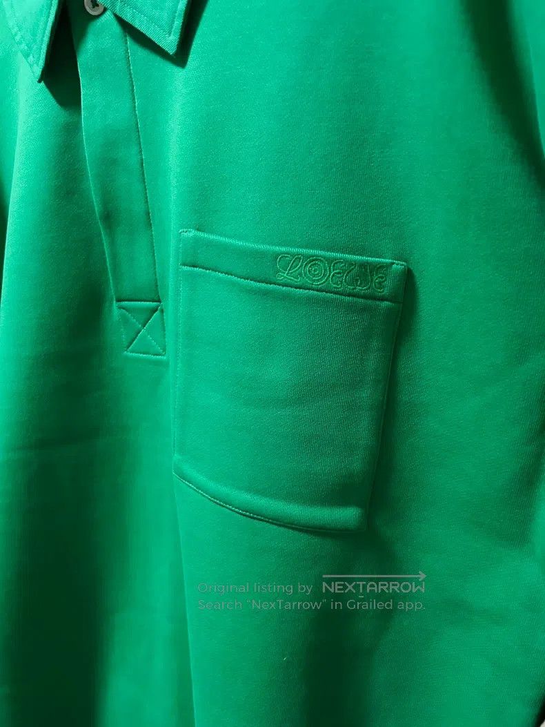 Loewe Loewe Island Series Polo Shirt/Sweater in Green Size US M / EU 48-50 / 2 - 4 Thumbnail