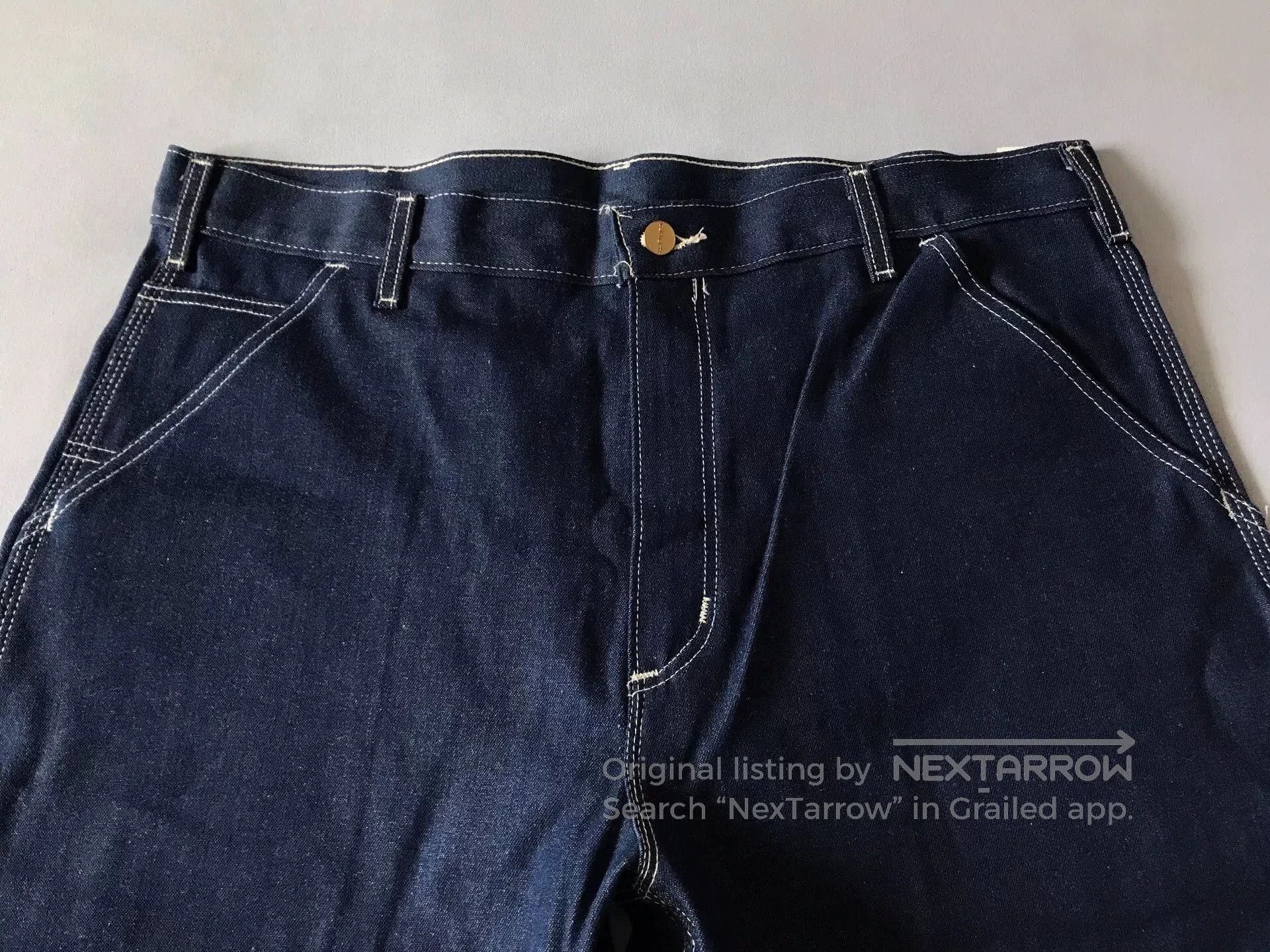 Carhartt Carhartt B03 Raw Denim Jeans W36L30. Size US 36 / EU 52 - 4 Thumbnail
