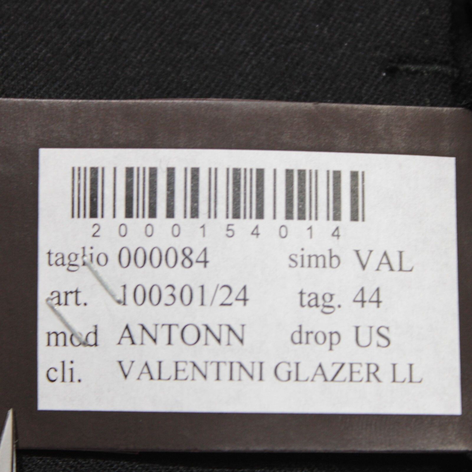 Other Valentini New with tags Dress Pants Size 44 US In Black Size US 44 / EU 60 - 4 Thumbnail