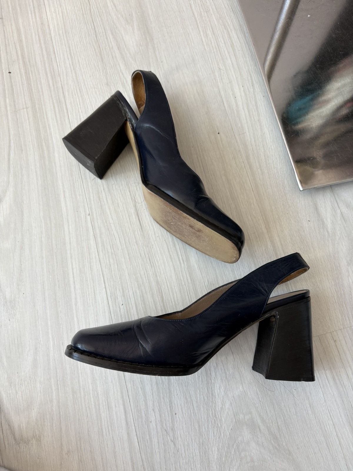 Vintage Forecast leather heels Size US 7 / IT 37 - 15 Thumbnail