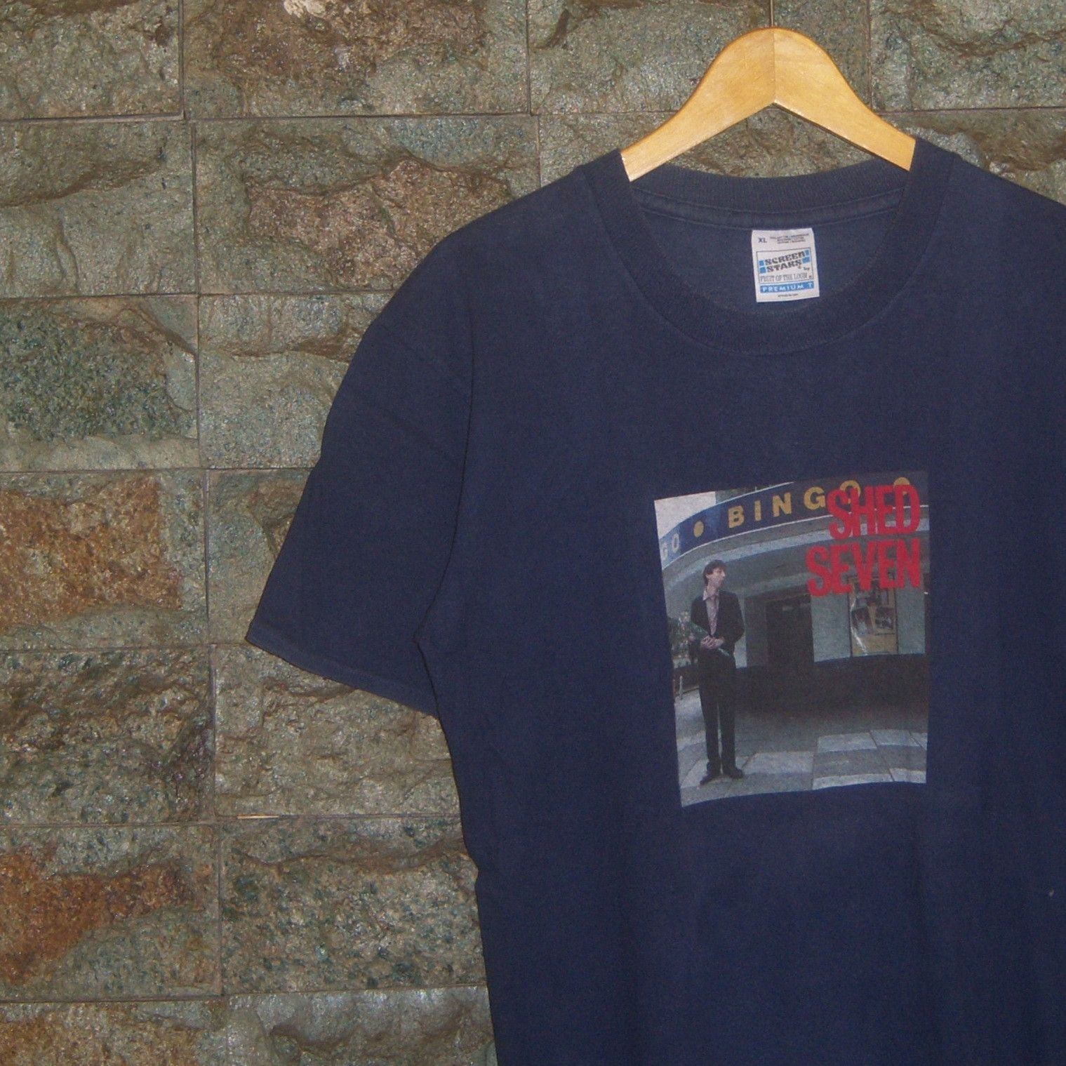 Band Tees × Vintage 1996 Shed Seven Chasing Rainbow Vtg Size Large Resize Size US M / EU 48-50 / 2 - 3 Thumbnail