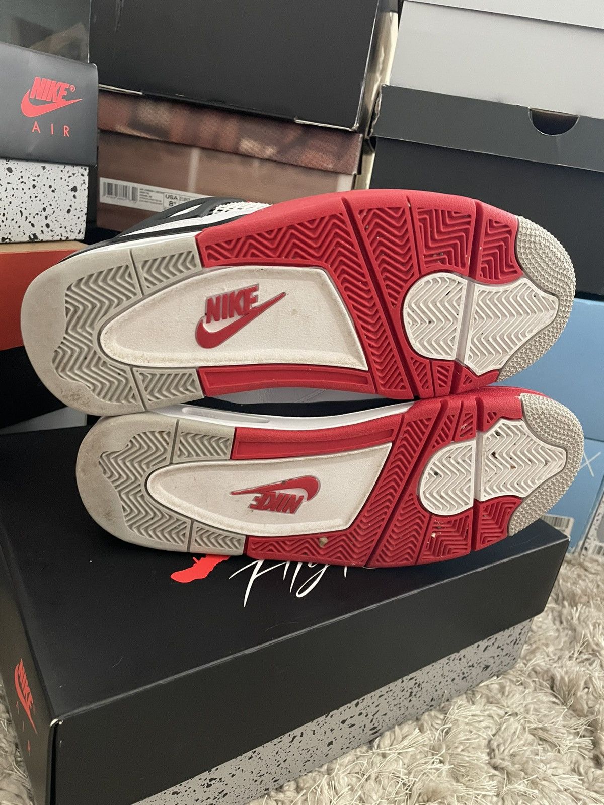 Jordan Brand Jordan 4 Fire Red Size US 9 / EU 42 - 8 Thumbnail