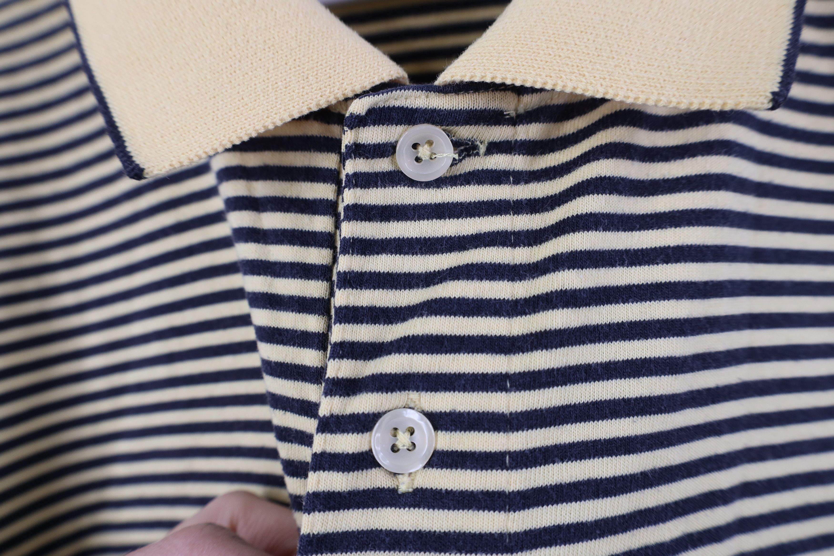 Vintage Vintage 90s Streetwear Striped Short Sleeve Golf Polo Shirt Size US XXL / EU 58 / 5 - 4 Thumbnail