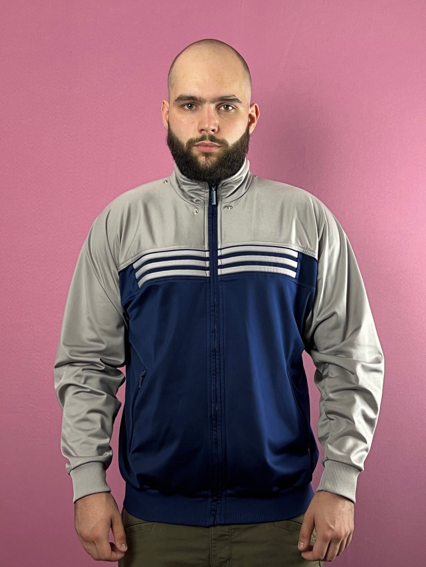 Adidas × Vintage 90s Adidas Vintage Men's Track Jacket - M Size US M / EU 48-50 / 2 - 2 Thumbnail