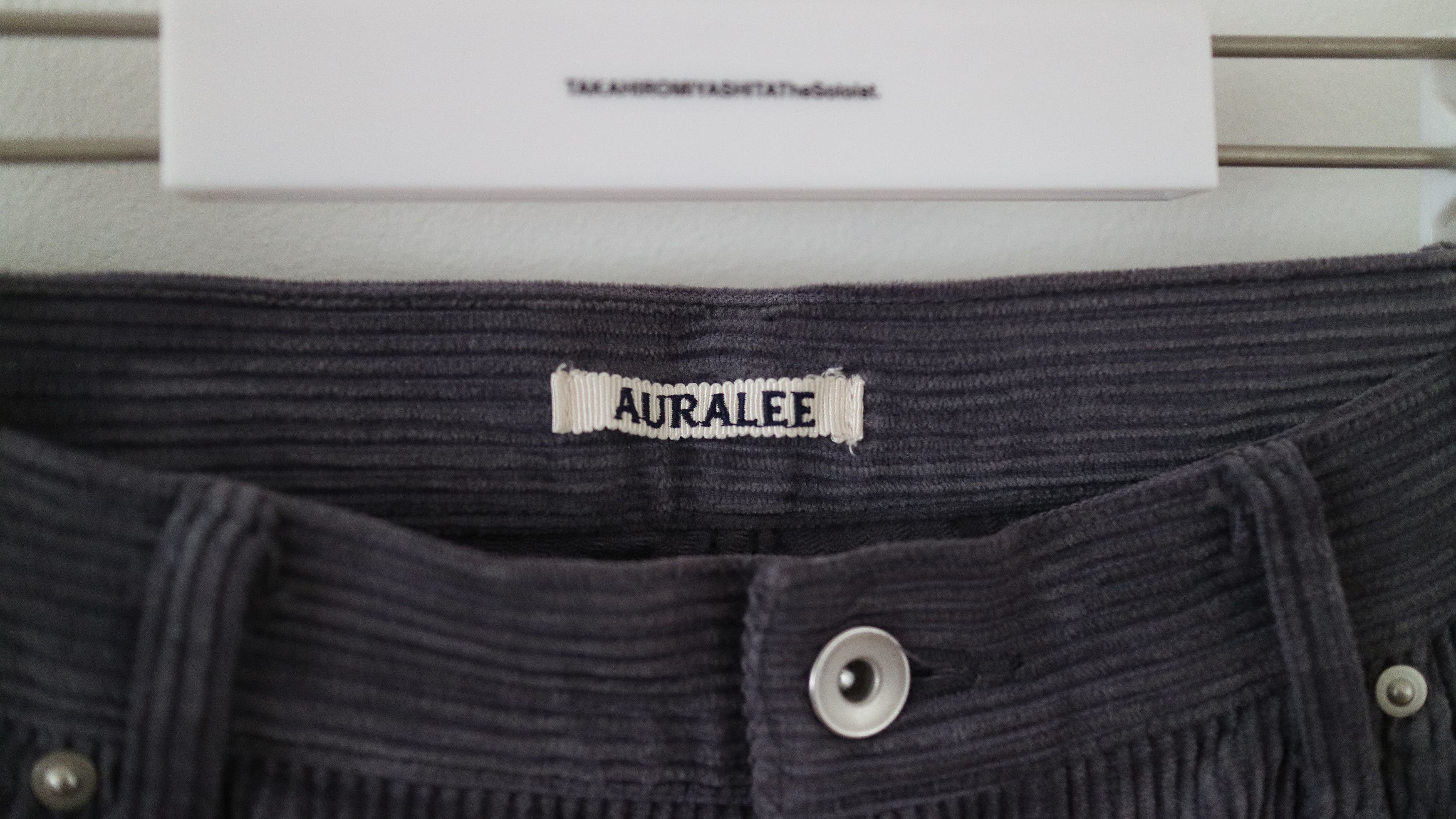 Auralee Auralee AW'19 Washed Corduroy 5 Pocket Size US 32 / EU 48 - 3 Thumbnail