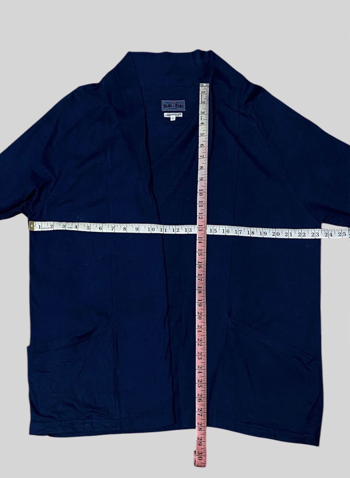 Blue Blue Japan × Indigo Vintage Blue Blue Japan Indigo Buttonless Cardigans Size US L / EU 52-54 / 3 - 9 Thumbnail