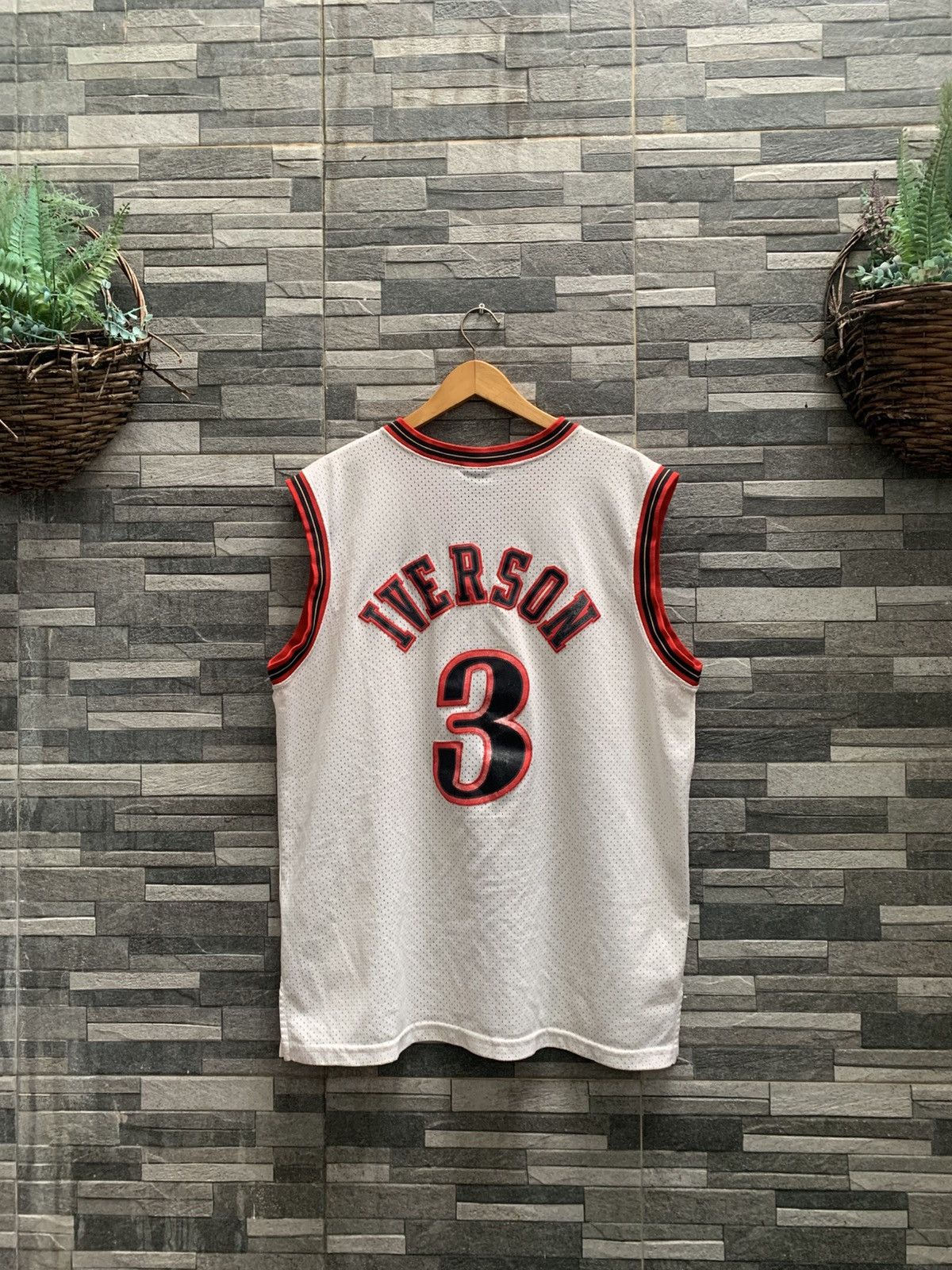 Nike Vintage 2001 ALLEN IVERSON Basketball Jersey Size US XL / EU 56 / 4 - 2 Thumbnail