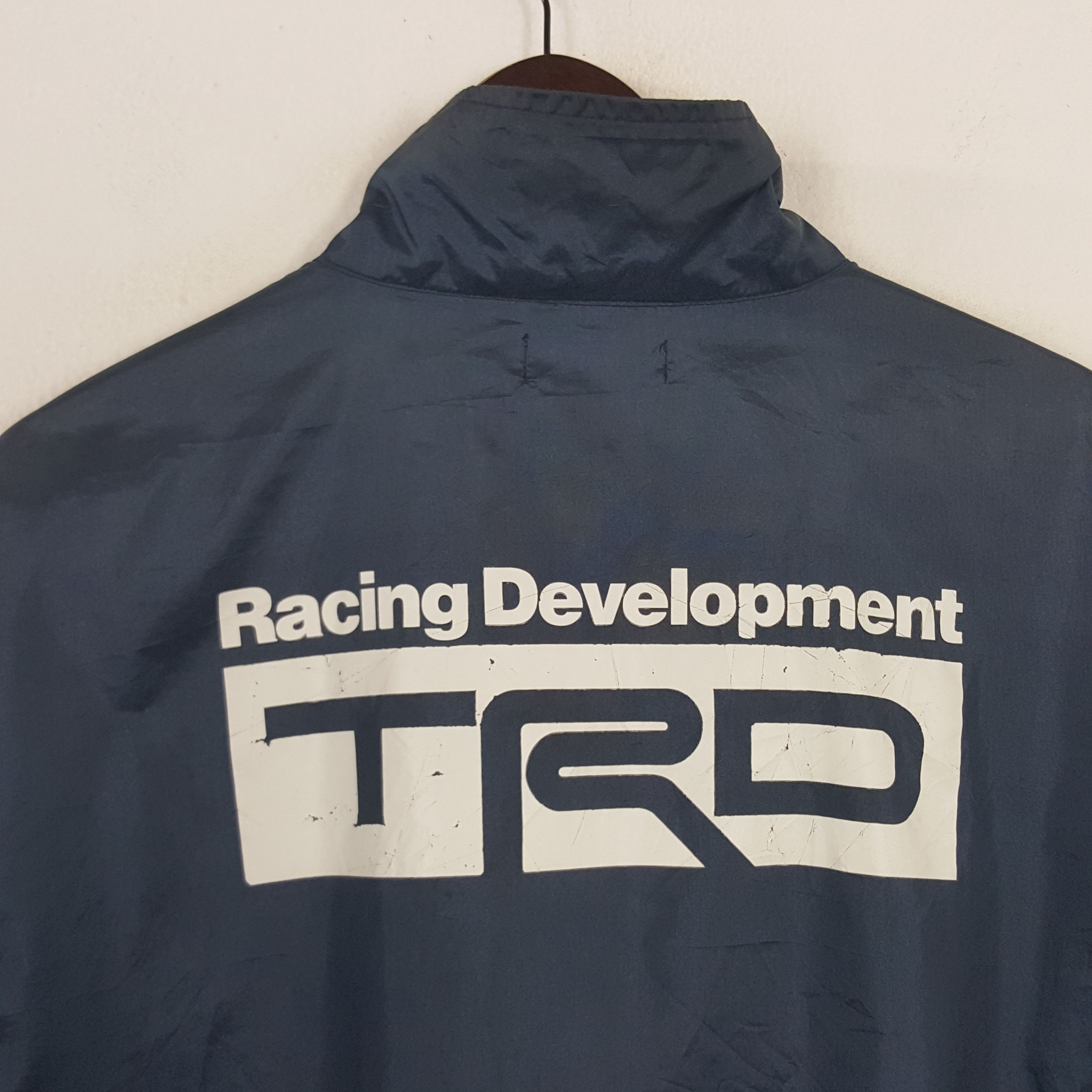 Japanese Brand × Vintage Vintage TRD Toyota Racing Windbreaker Jacket Size US L / EU 52-54 / 3 - 2 Thumbnail