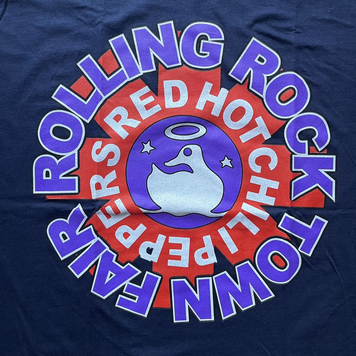 Band Tees 00s RED HOT CHILI PEPPERS ROLLING ROCK TOWN FAIR Tee Size US XL / EU 56 / 4 - 3 Thumbnail
