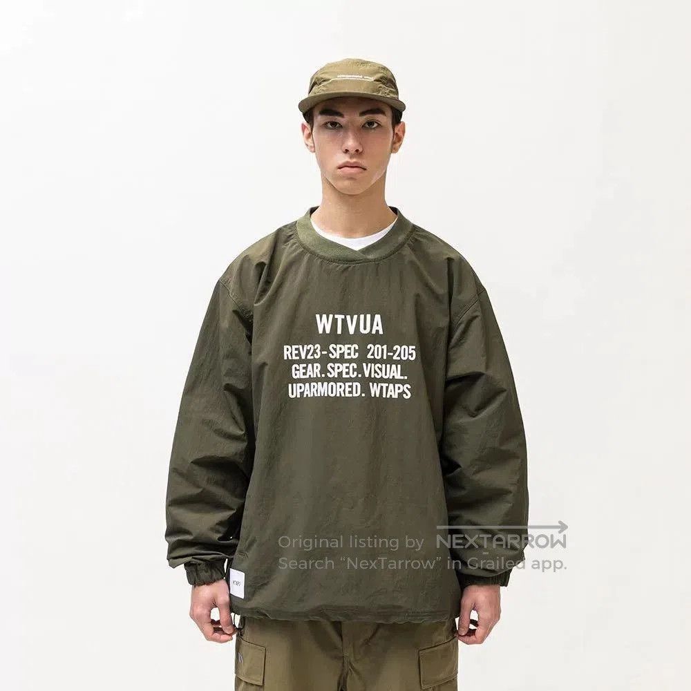 Wtaps wtaps nylon smock jacket in green. Size US XL / EU 56 / 4 - 2 Thumbnail