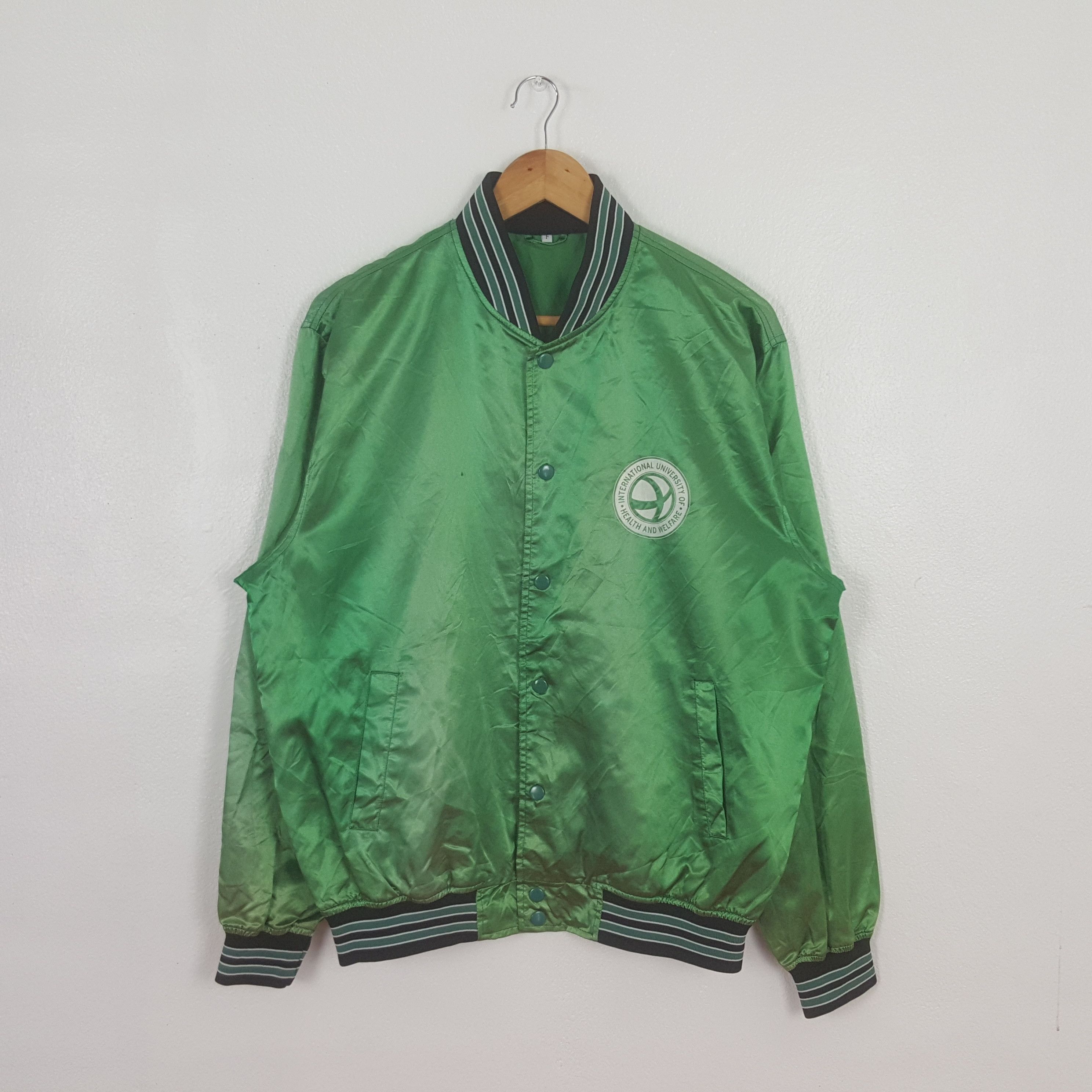 Vintage International University Health And Welfare Jacket C315N18 Size US L / EU 52-54 / 3 - 3 Thumbnail