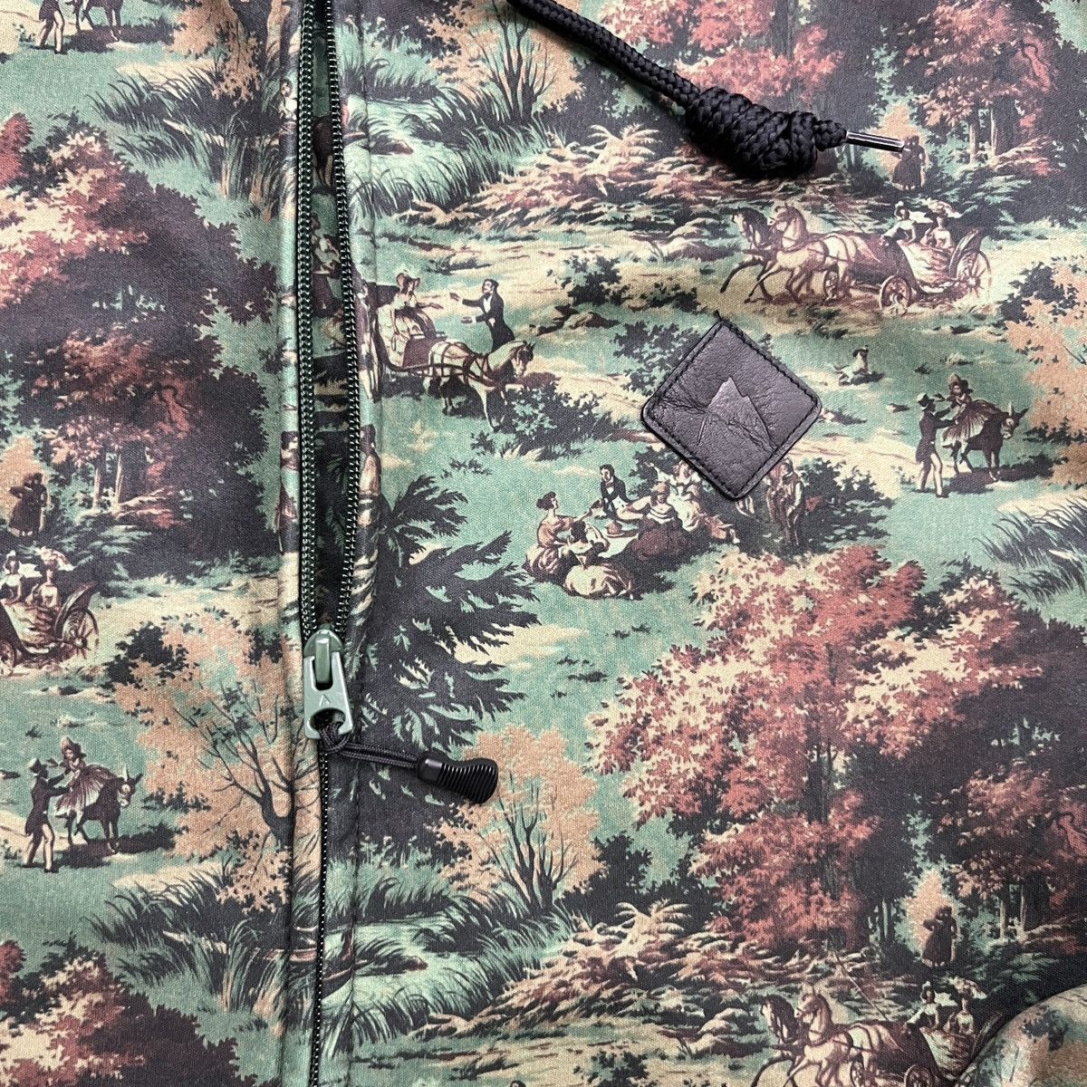 Burton BURTON Dryride Countryside Print Hooded Full Zip Jacket Size US M / EU 48-50 / 2 - 11 Thumbnail