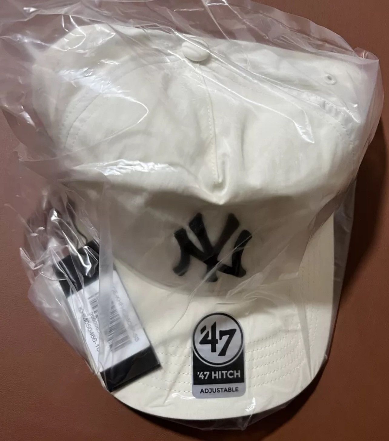 47 × Kith Kith for '47 New York Yankees Hitch Snapback in Sandrift Hat Size ONE SIZE - 4 Thumbnail