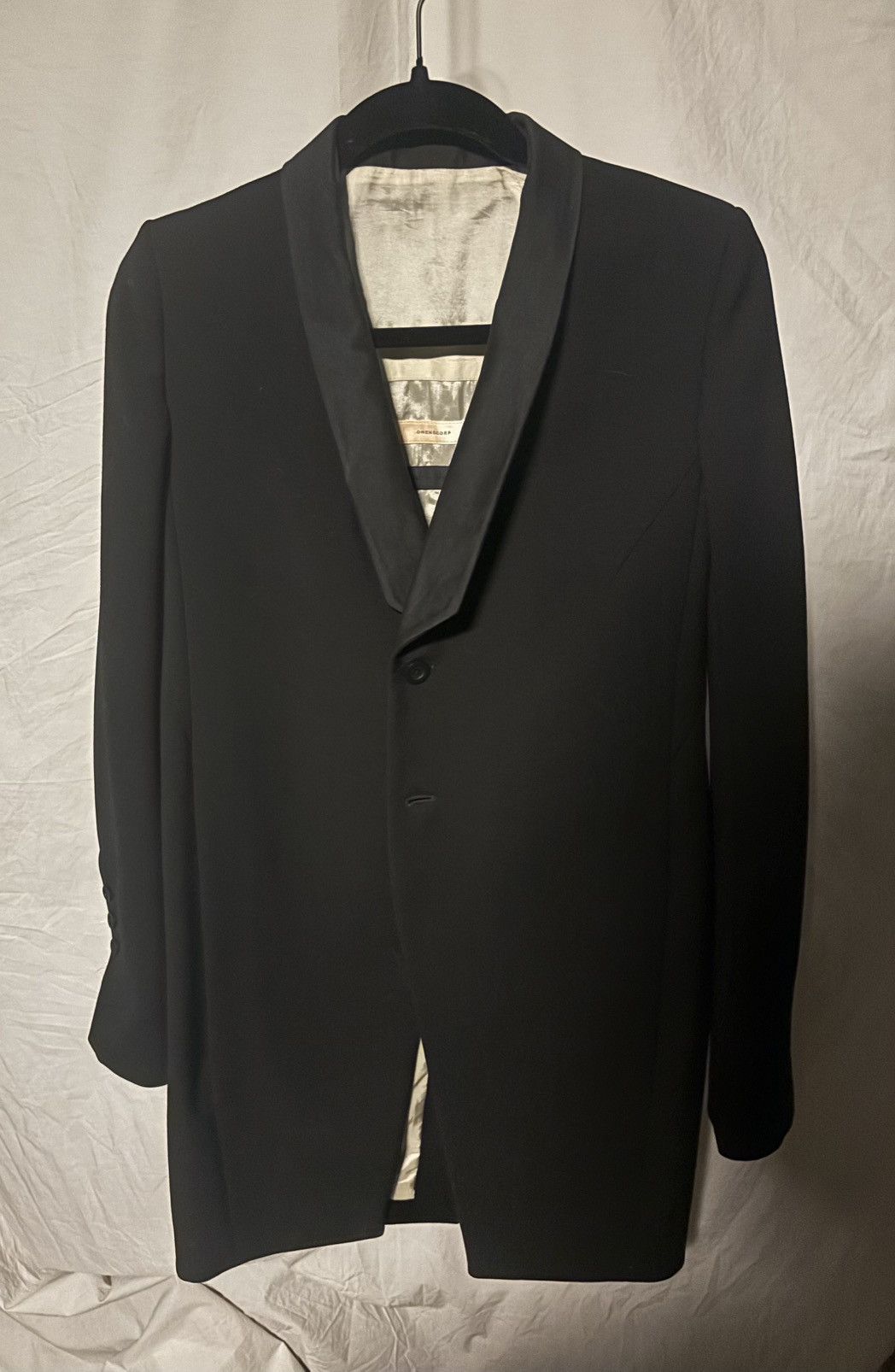 Rick Owens SS17 Walrus “Tusk” Coat. Great condition. Grail lvl item Size US S / EU 44-46 / 1 - 2 Thumbnail