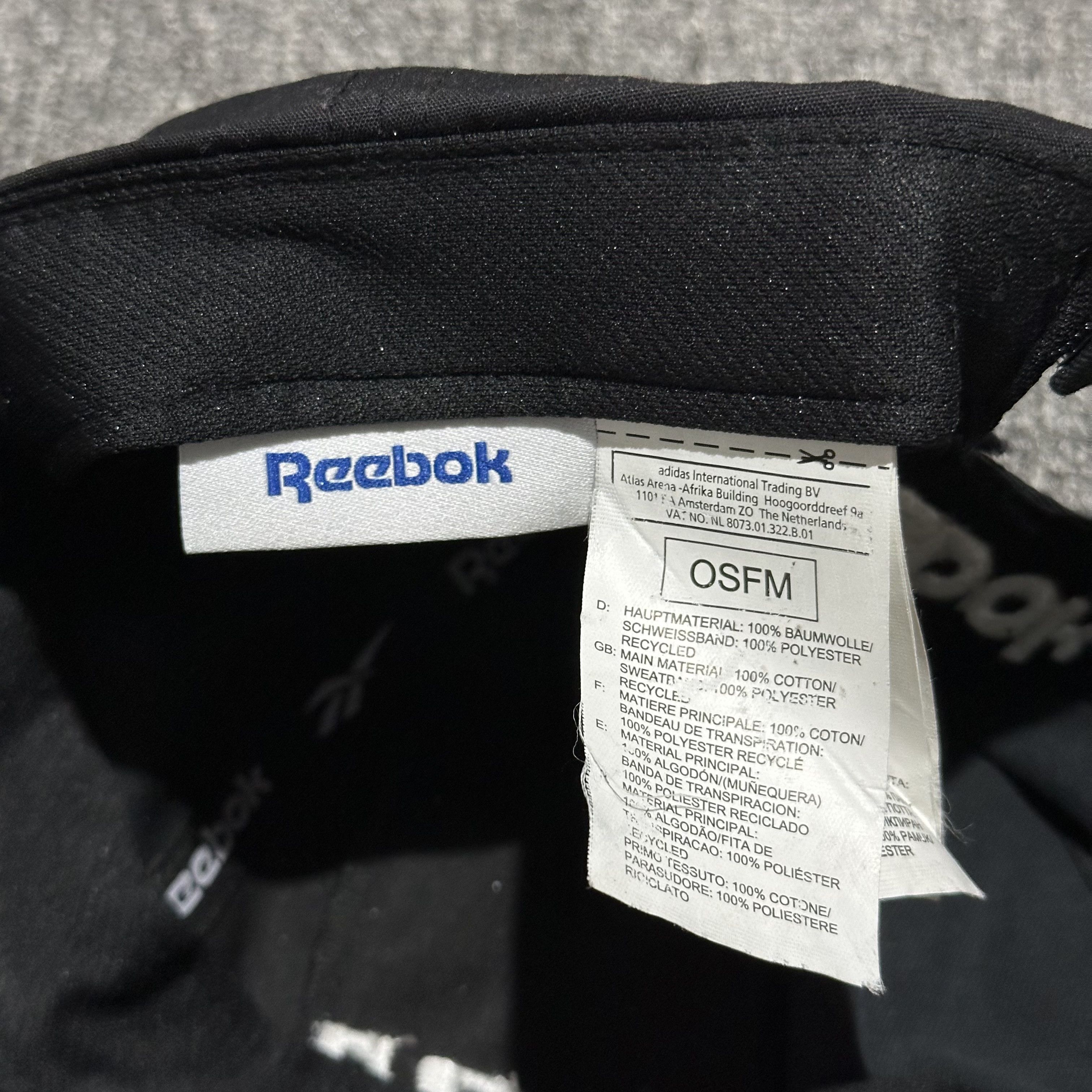 Reebok × Vetements AW17 Runway Vetements Reebok Reconstructed Hat Size ONE SIZE - 7 Thumbnail
