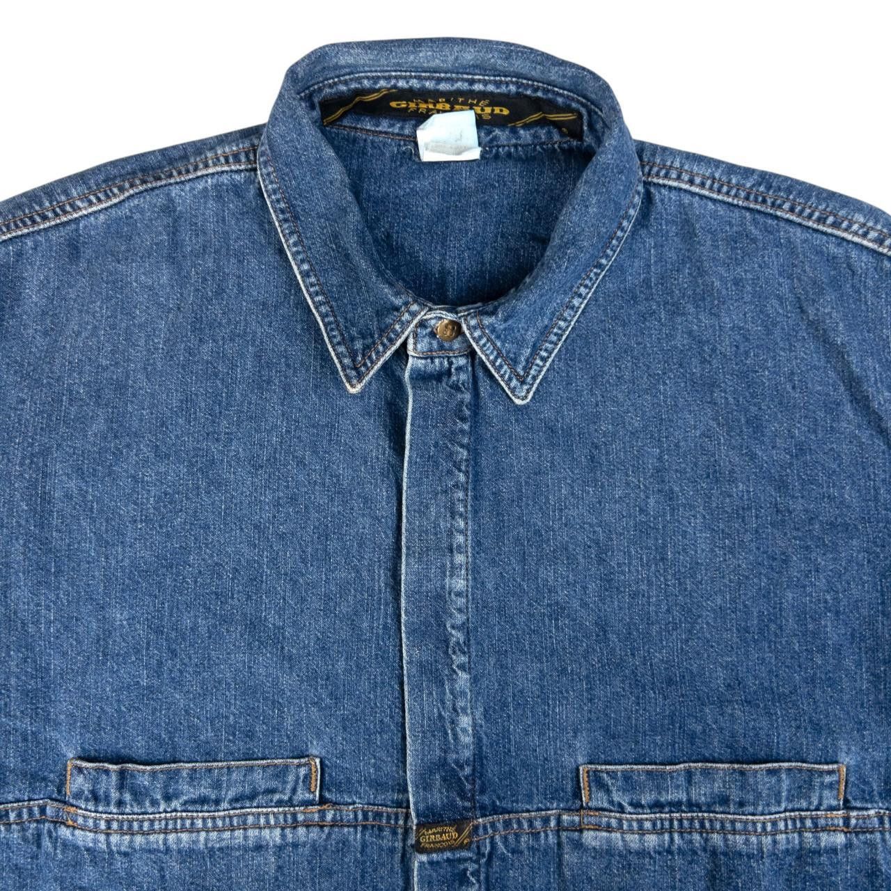 Marithe + Francois Girbaud Marithe + Francois Girbaud Long Sleeve Denim Shirt Size L Size US L / EU 52-54 / 3 - 3 Thumbnail