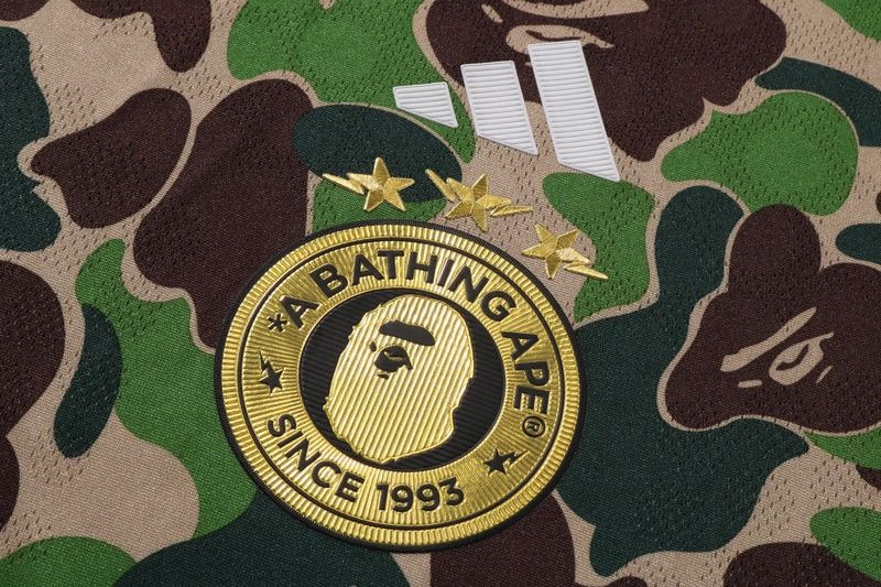 Bape Bape Adidas Jersey Size ONE SIZE - 2 Thumbnail