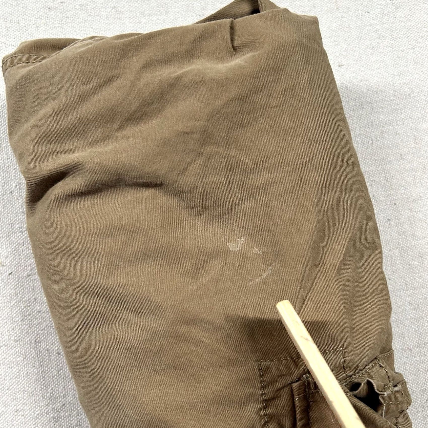 Vintage VINTAGE NAVY Pants Cargo 34x32 Mens Blue Canvas 90s Y2K Army Grunge Utility Straight Size US 34 / EU 50 - 7 Thumbnail