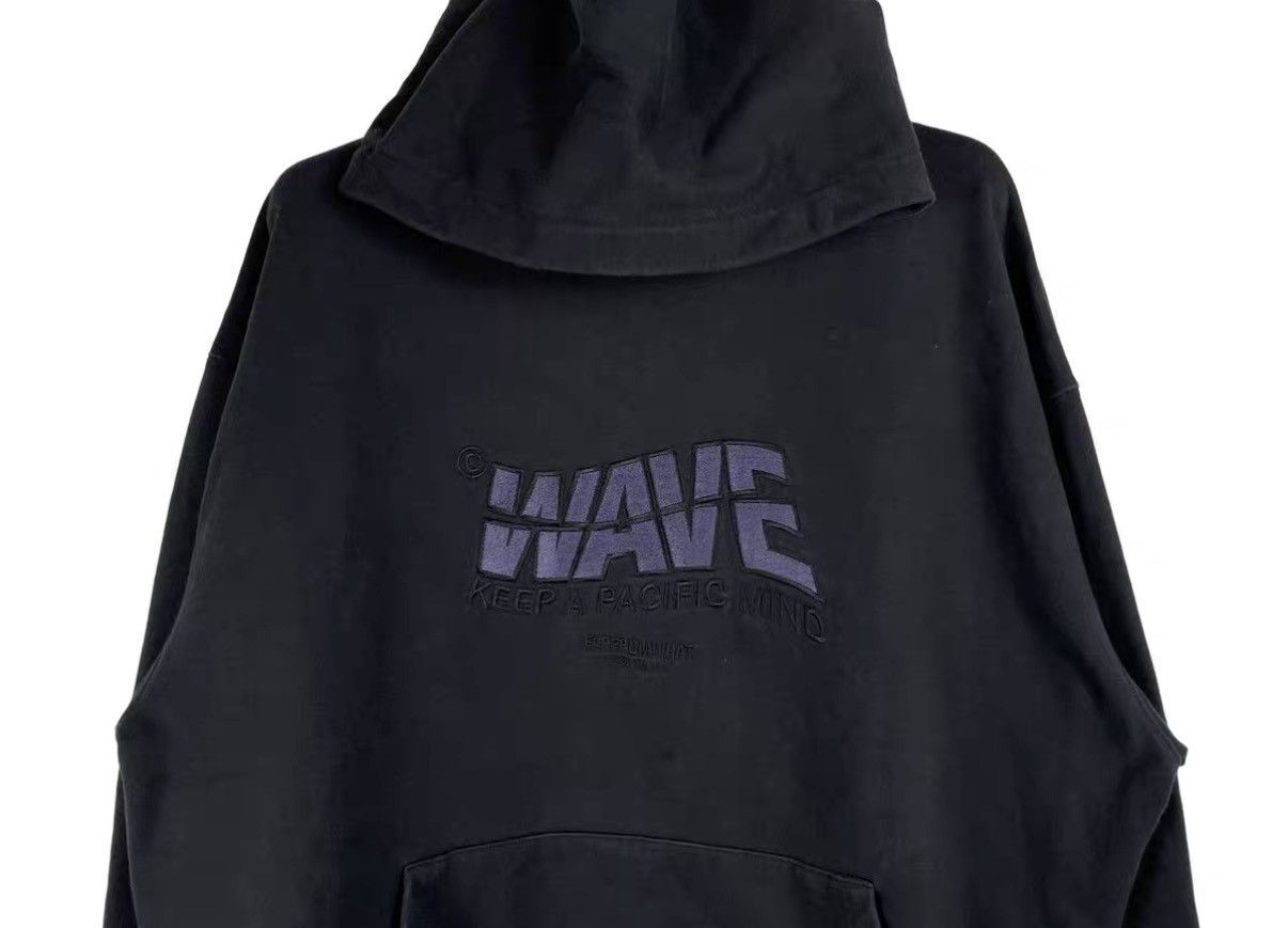 FAR FROM WHAT Far Archive WAVE Slogan Embroidered Hoodie J31 Size US S / EU 44-46 / 1 - 3 Thumbnail