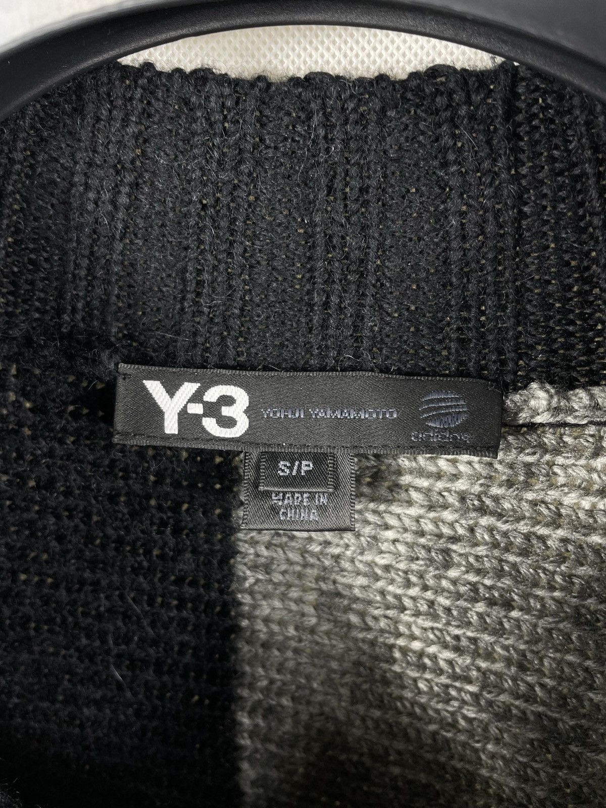 Adidas × Y-3 × Yohji Yamamoto Y-3 Yohji Yamamoto Alpaca Wool Colorblock Poncho Sweater Size US M / EU 48-50 / 2 - 13 Thumbnail