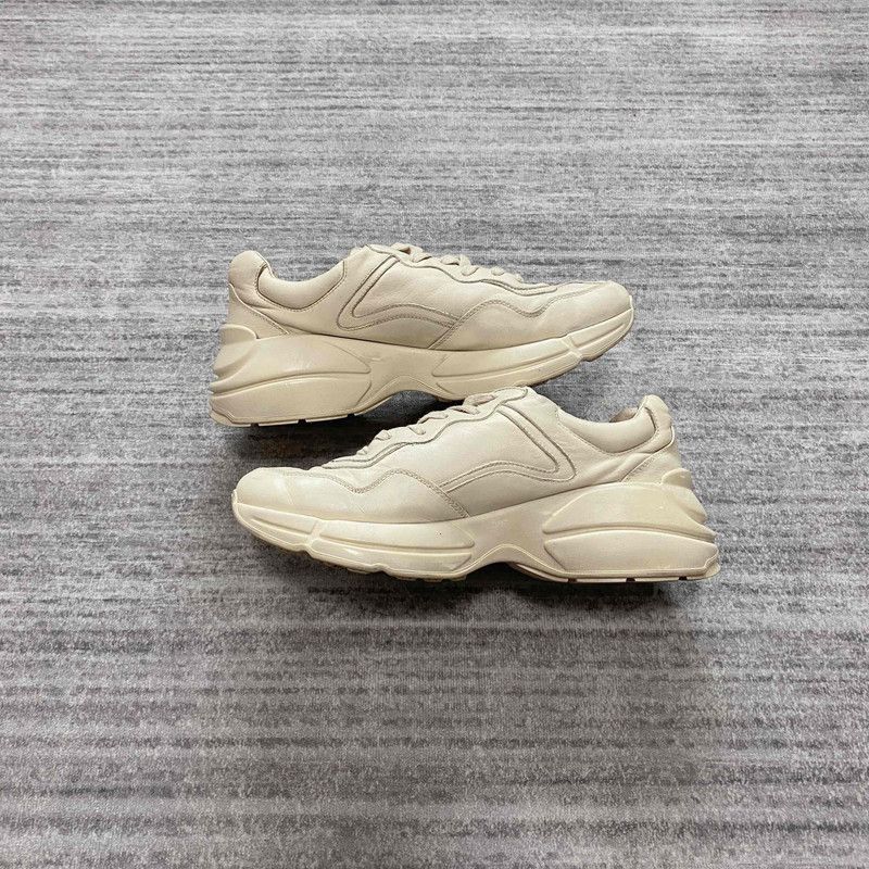 Gucci Gucci Rhyton Vintage Style Low Top Sneakers - Size US 8 / EU 41 - 4 Thumbnail