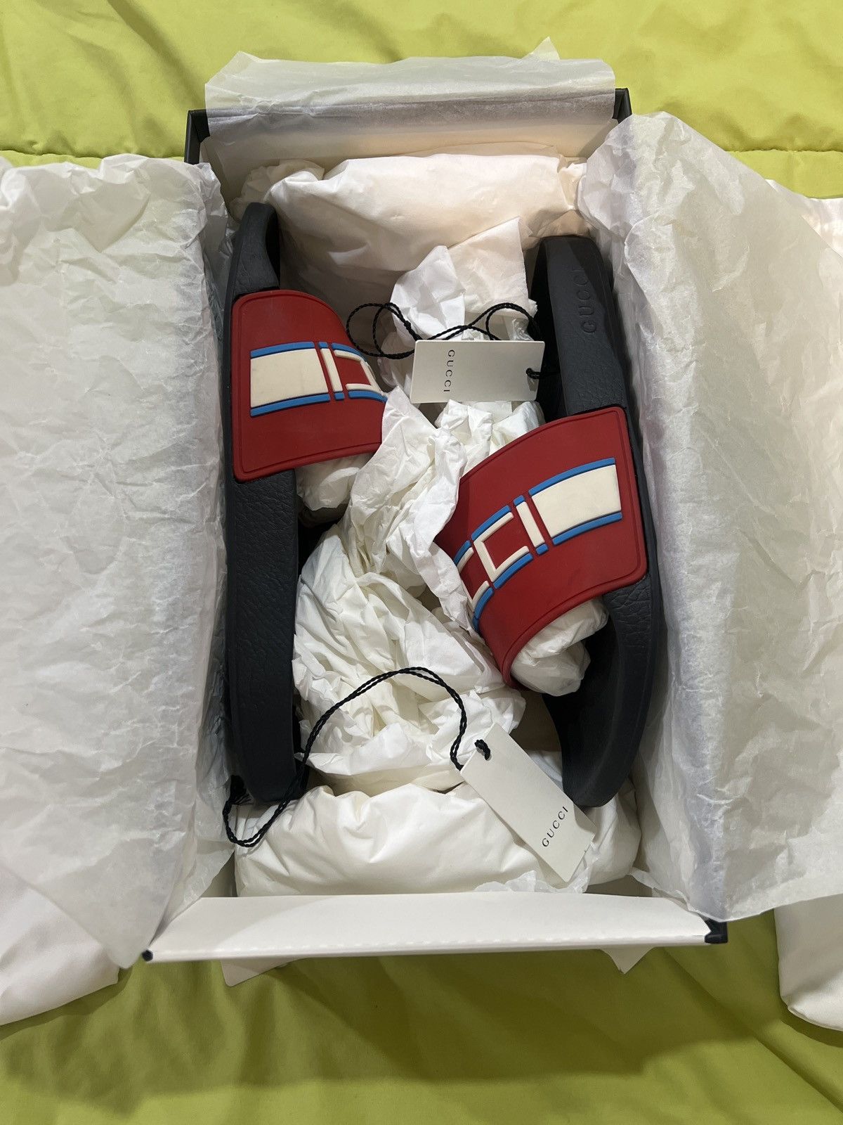 Gucci Gucci slides Size US 10 / EU 43 - 4 Thumbnail