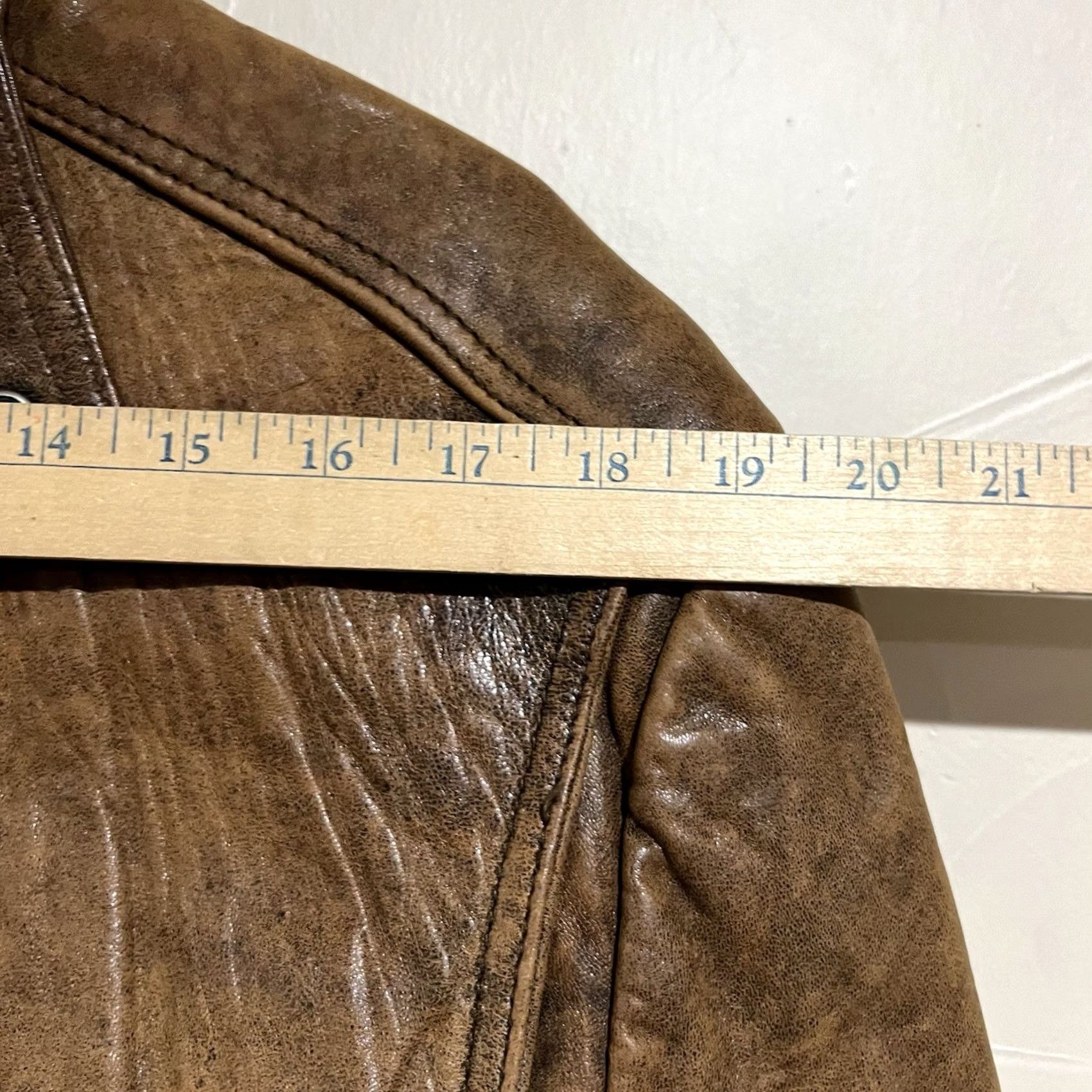 Vintage VINTAGE Adler B-90 Distressed Leather Bomber Jacket Korea L Jacket Unisex Adults Brown BOMBER Mens Womens Size US L / EU 52-54 / 3 - 6 Thumbnail