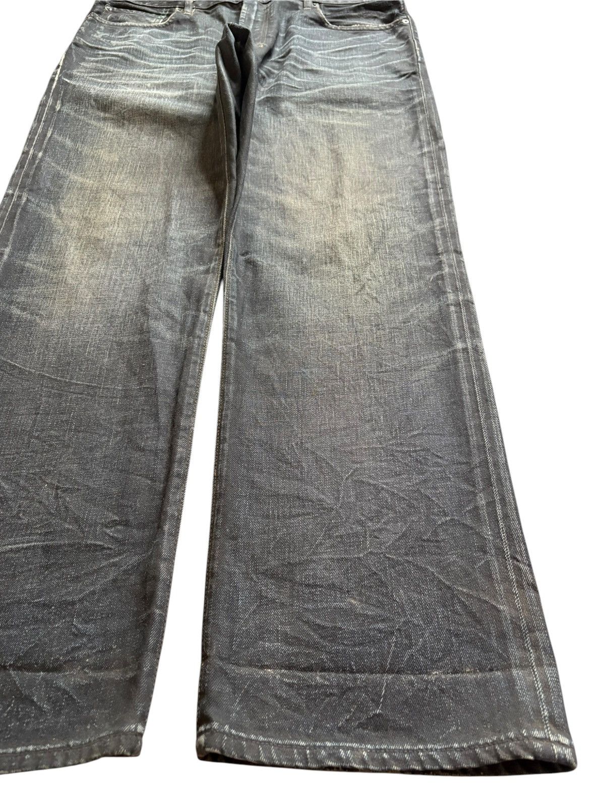 Gap Vintage Gap Rusty Mud Wash Distressed Loose Baggy Jeans Size US 36 / EU 52 - 7 Thumbnail