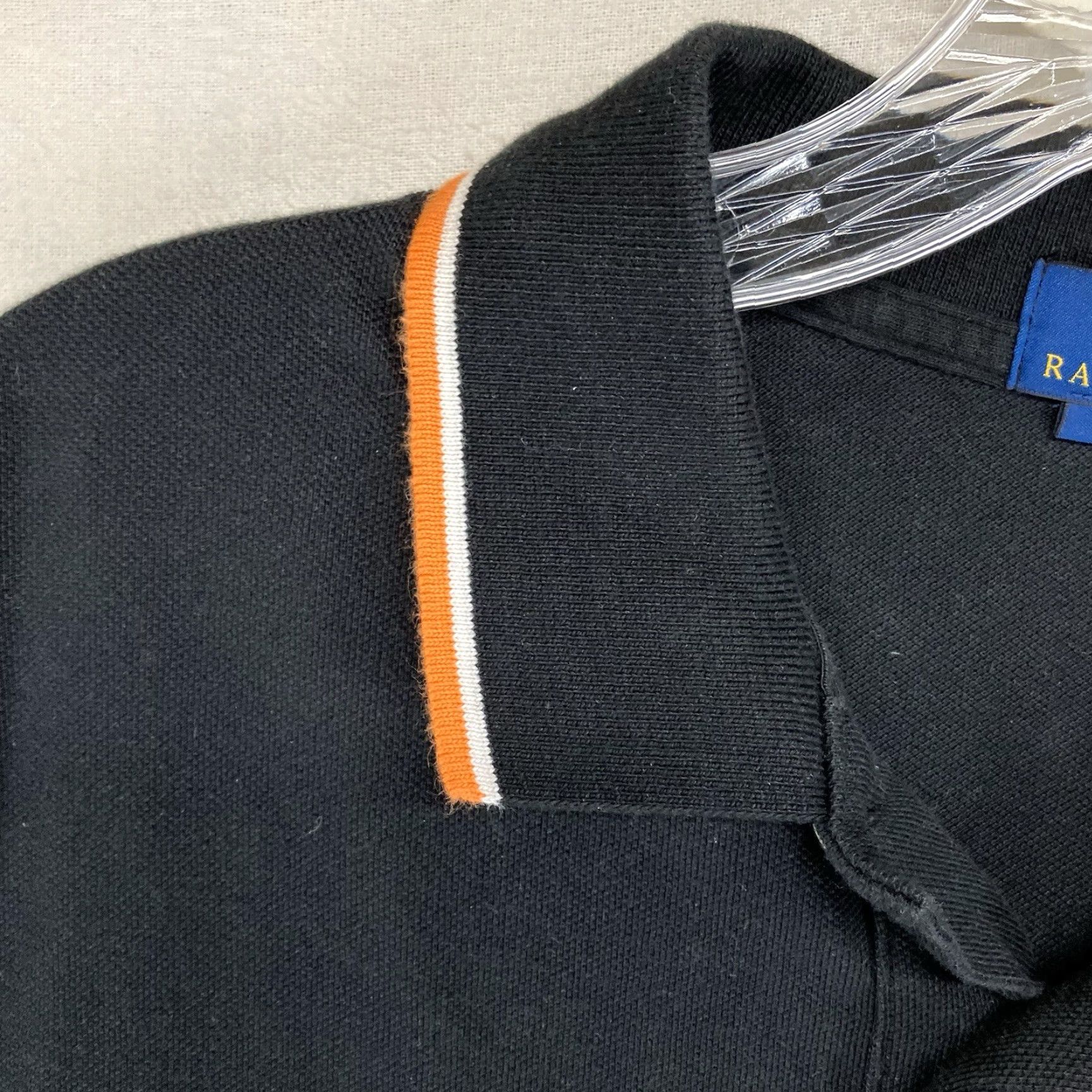 Polo Ralph Lauren Ralph Lauren Polo Shirt Men XL Black Short Sleeve Embroidered Logo Cotton Knit Size US XL / EU 56 / 4 - 5 Thumbnail