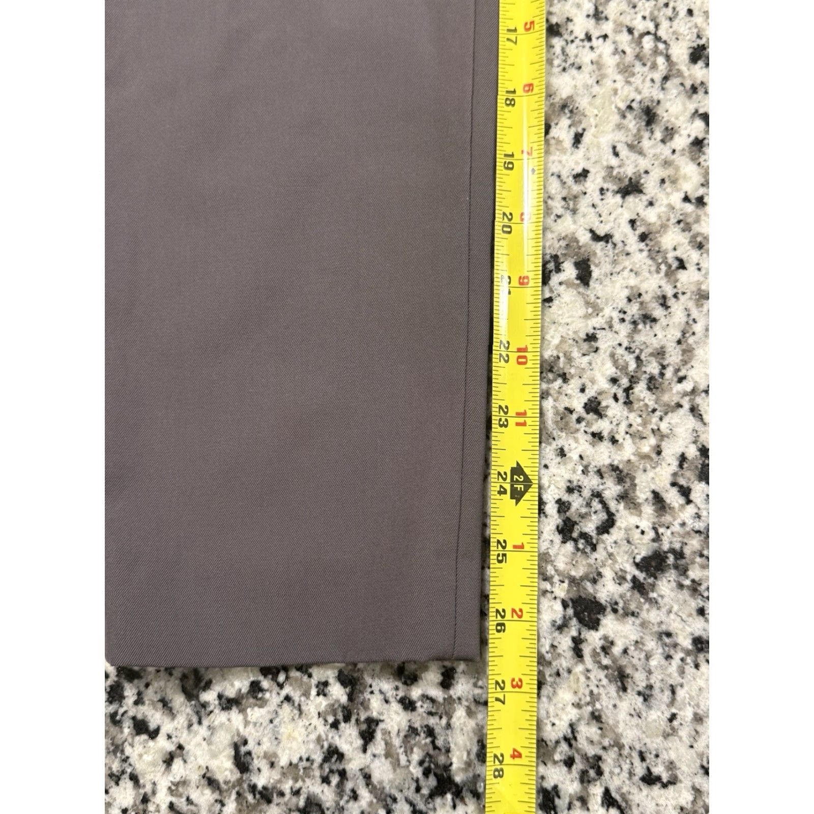 Brunello Cucinelli Brunello Cucinelli Wool Blend Gray Women’s Pants Sz 4, 26x26.5 Size 27" / US 4 / IT 40 - 4 Thumbnail