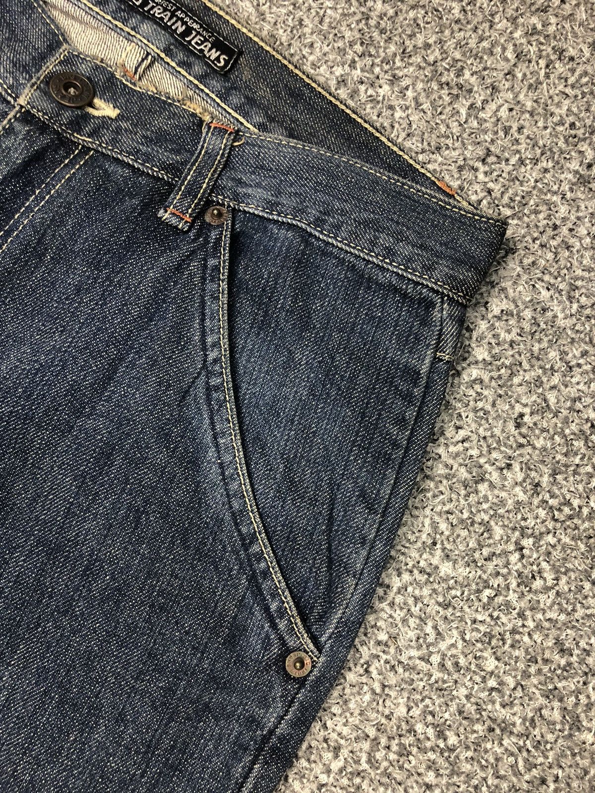 Japanese Brand × True Religion Vintage Japanese Brands Big Train Flare Jeans Size US 28 / EU 44 - 4 Thumbnail