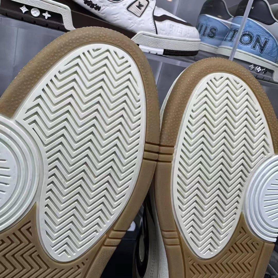 Dior DIOR B57 navy cream smooth leather brown suede 43 like new Size US 10 / EU 43 - 7 Thumbnail