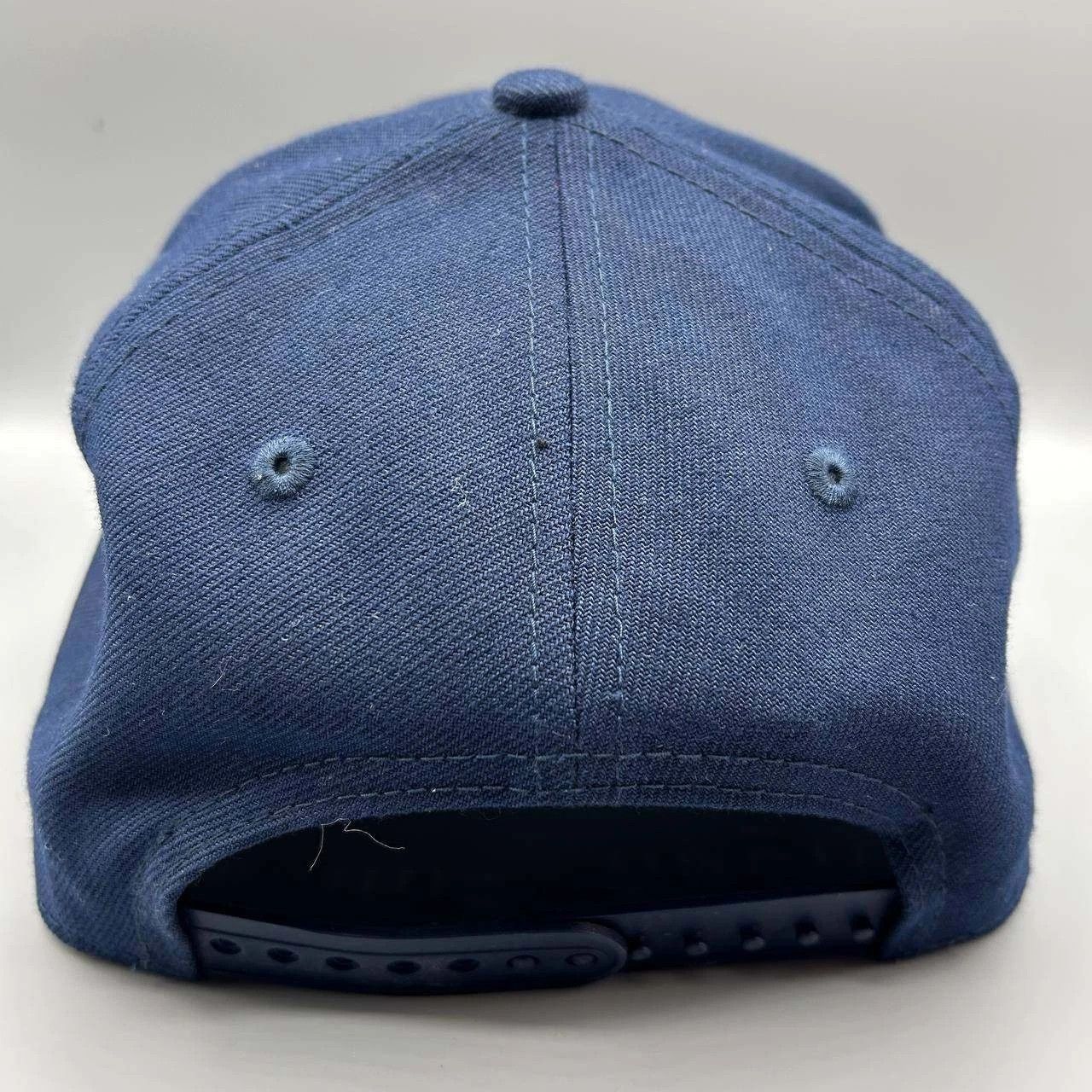 New Era New York Yankees Hat Men Blue Gray Embroidered Snap Back Cap Size ONE SIZE - 5 Thumbnail