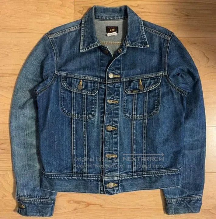 VINNY's Vintage 90s Lee Denim Jacket. Size US M / EU 48-50 / 2 - 1 Thumbnail