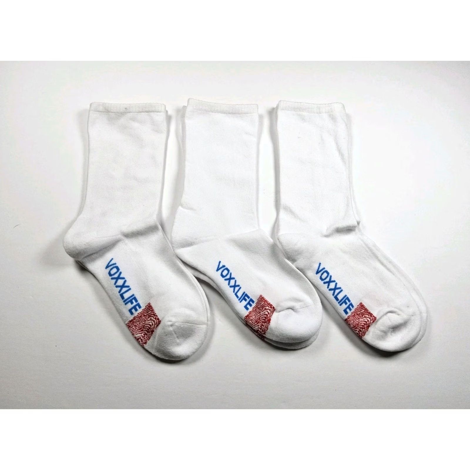 Alife Voxx Life Stasis Neuro Socks Crew Women's Size M White Socks Size ONE SIZE - 2 Thumbnail