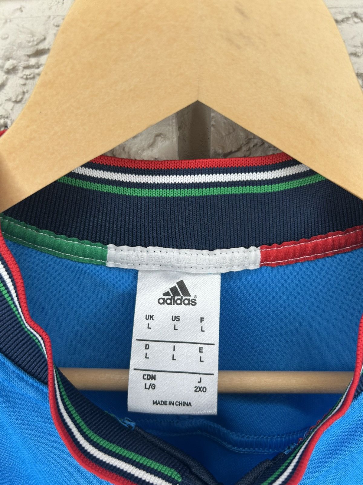 Adidas Adidas Italy 2015 Rugby Jersey Size US L / EU 52-54 / 3 - 10 Thumbnail