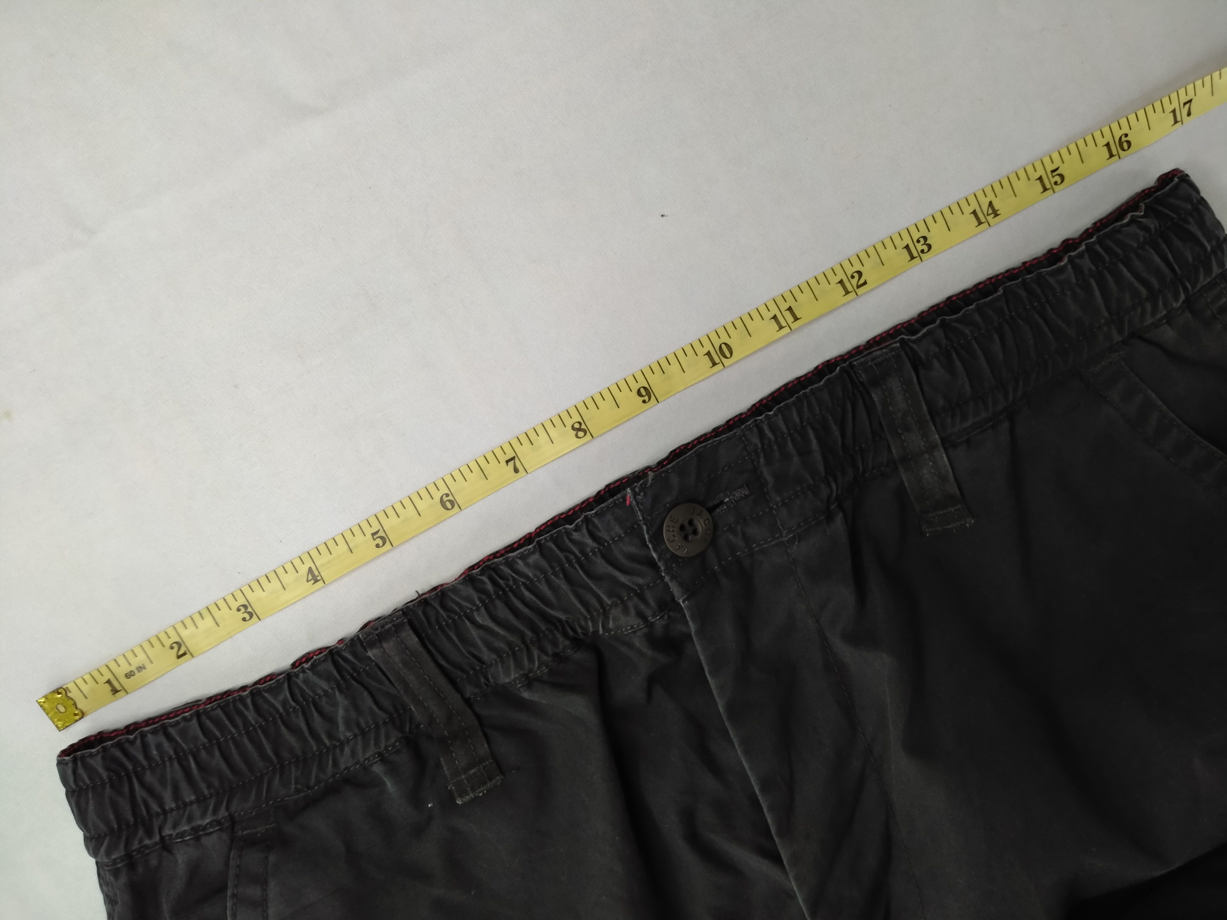Japanese Brand Vache Japanese Brand Elastic Cargo Multi Pocket Pants -CP133 Size US 33 - 5 Thumbnail