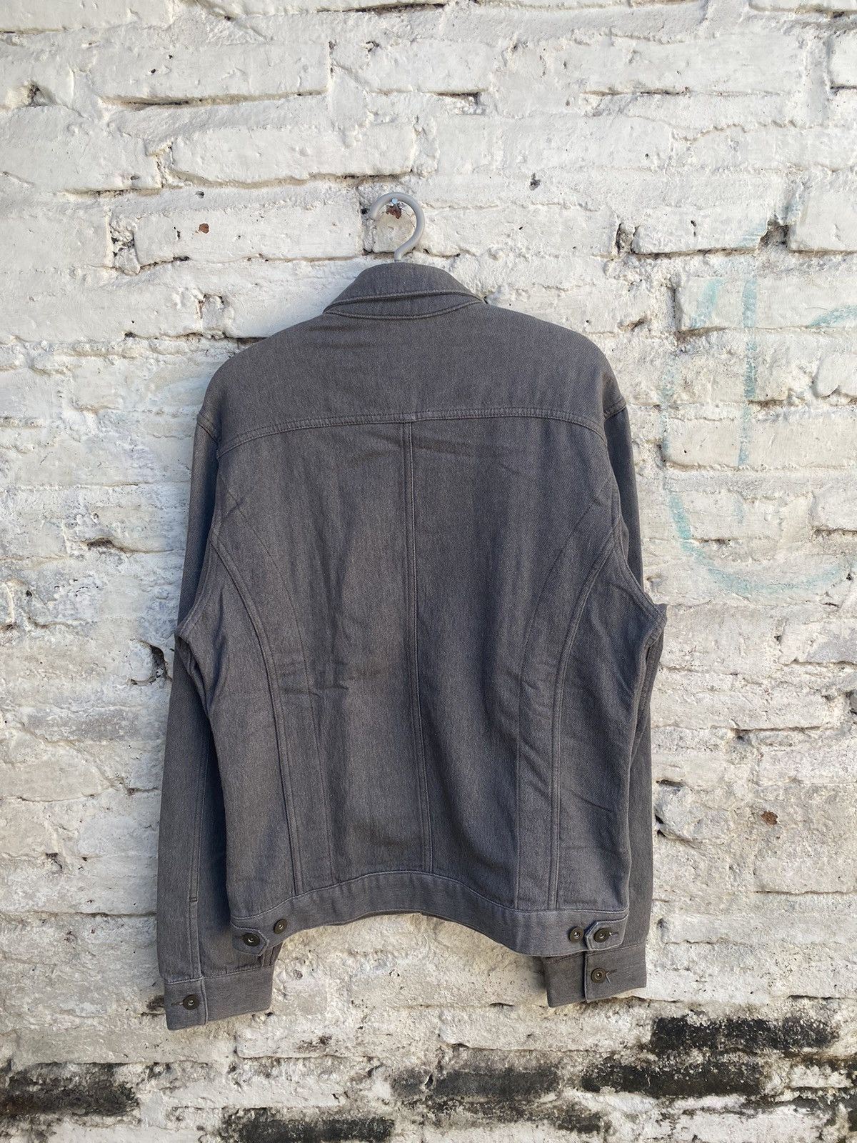 PPFM RARE PPFM JAPAN TRUCKER GREY STRETCH DENIM Size US M / EU 48-50 / 2 - 4 Thumbnail