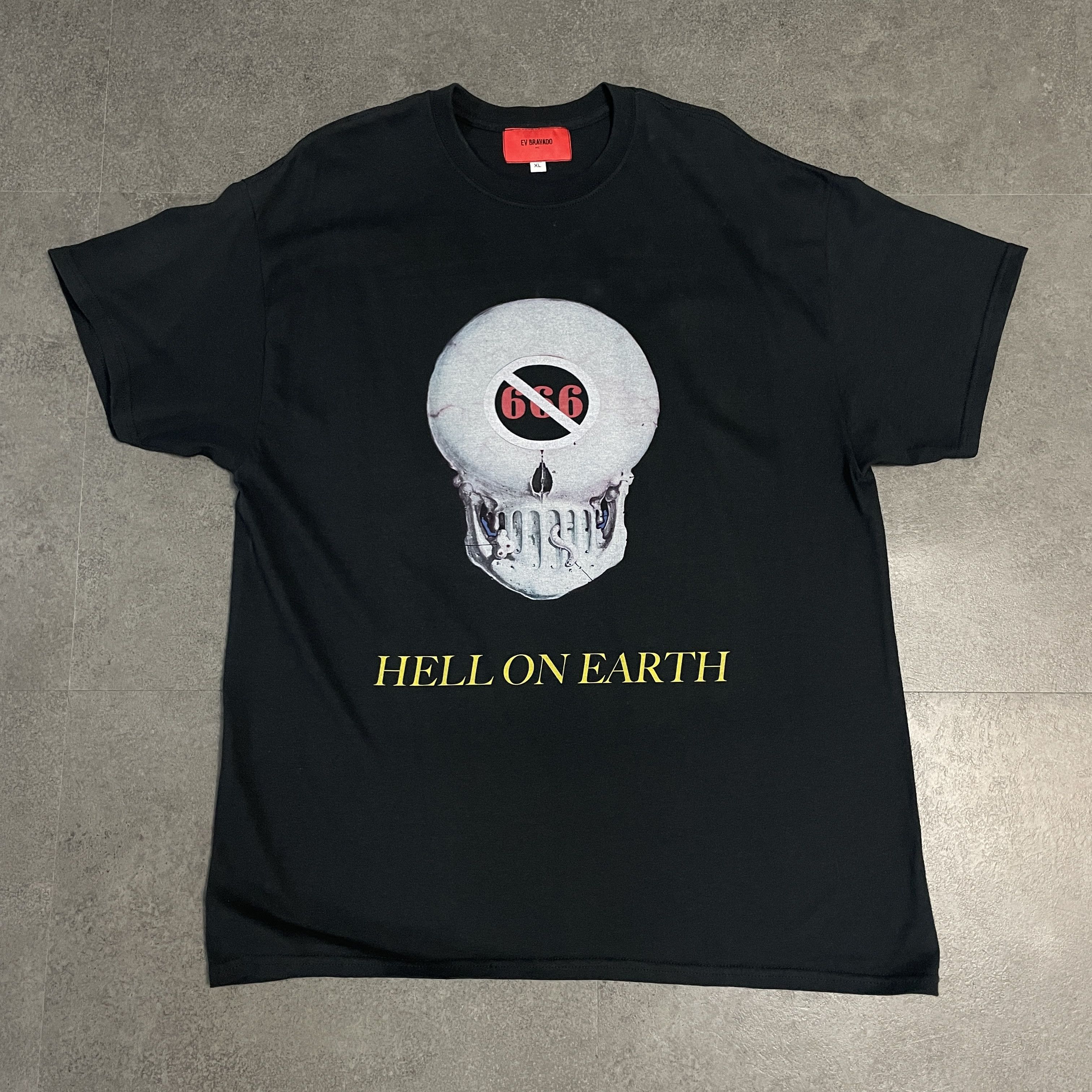 Image of Ev Bravado Hell On The Earth Shirt in Black, Men's (Size XL)