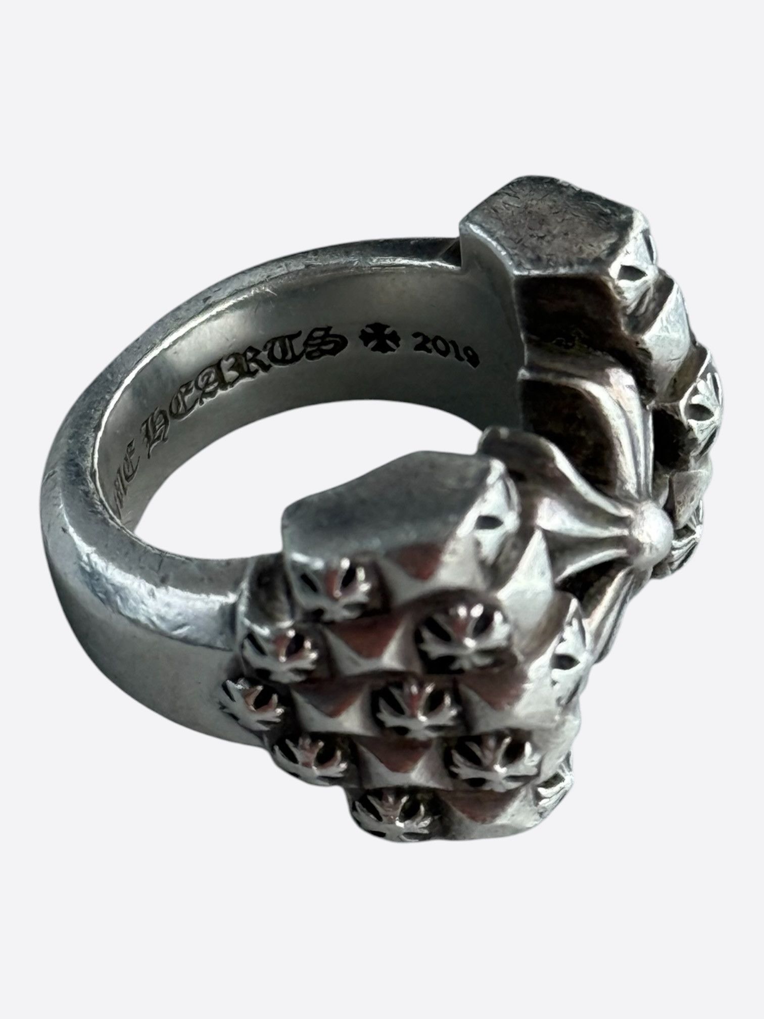 Chrome Hearts Chrome Hearts Silver Deco Plus Ring Size ONE SIZE - 2 Thumbnail