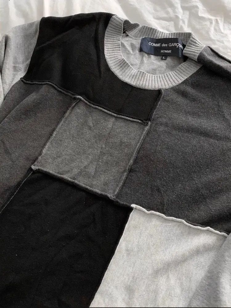 Comme des Garcons Comme des garcons panneled sweater Size US L / EU 52-54 / 3 - 2 Thumbnail
