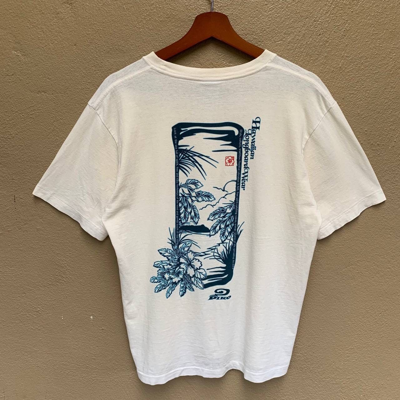 Billabong Rare Vintage Piko Surfboard Backhit Tees Size US M / EU 48-50 / 2 - 1 Thumbnail