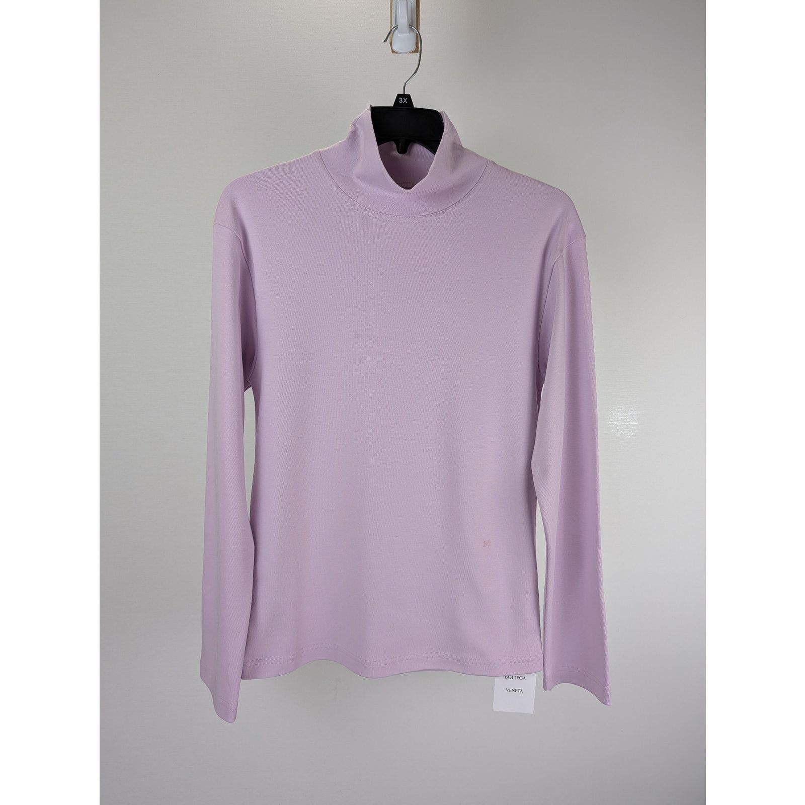 Bottega Veneta o1rshd1 Heavy Weight Fluid Jersey T-Shirt in Purple Size US S / EU 44-46 / 1 - 8 Thumbnail