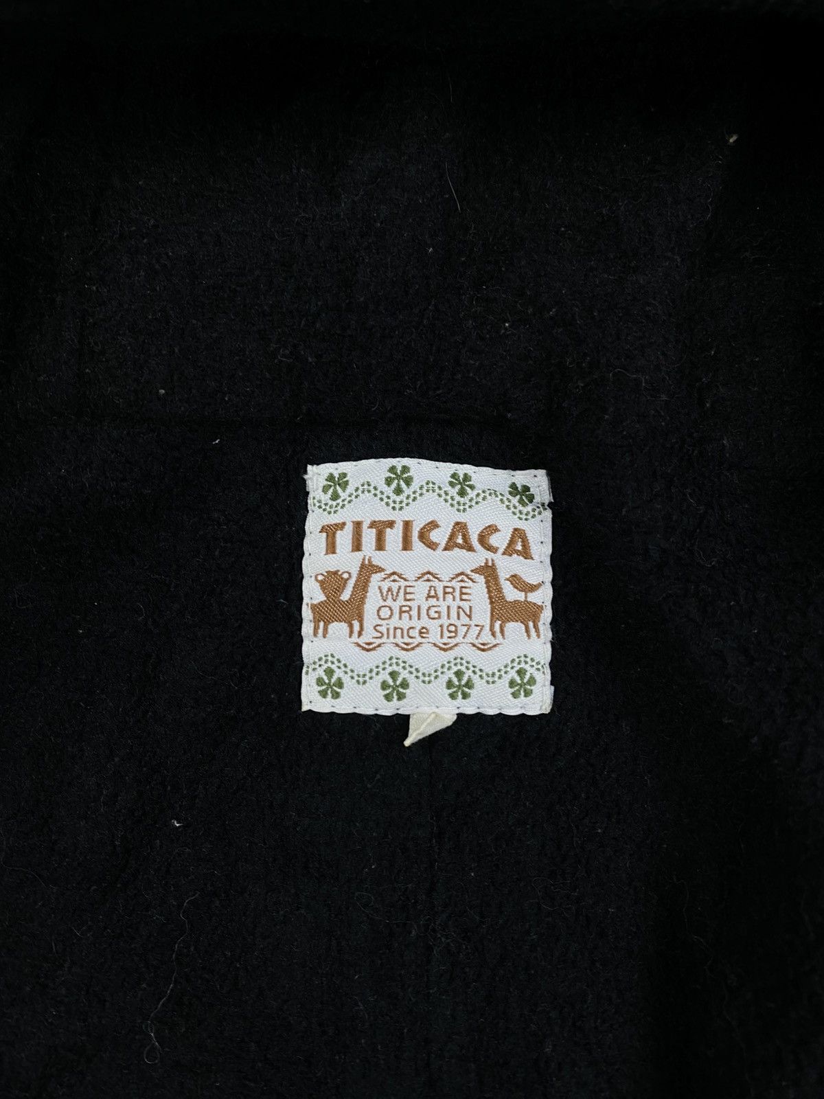 Native Vintage Titicaca Navajo Native Wool Duffle Hoodie Jacket Size US M / EU 48-50 / 2 - 9 Thumbnail