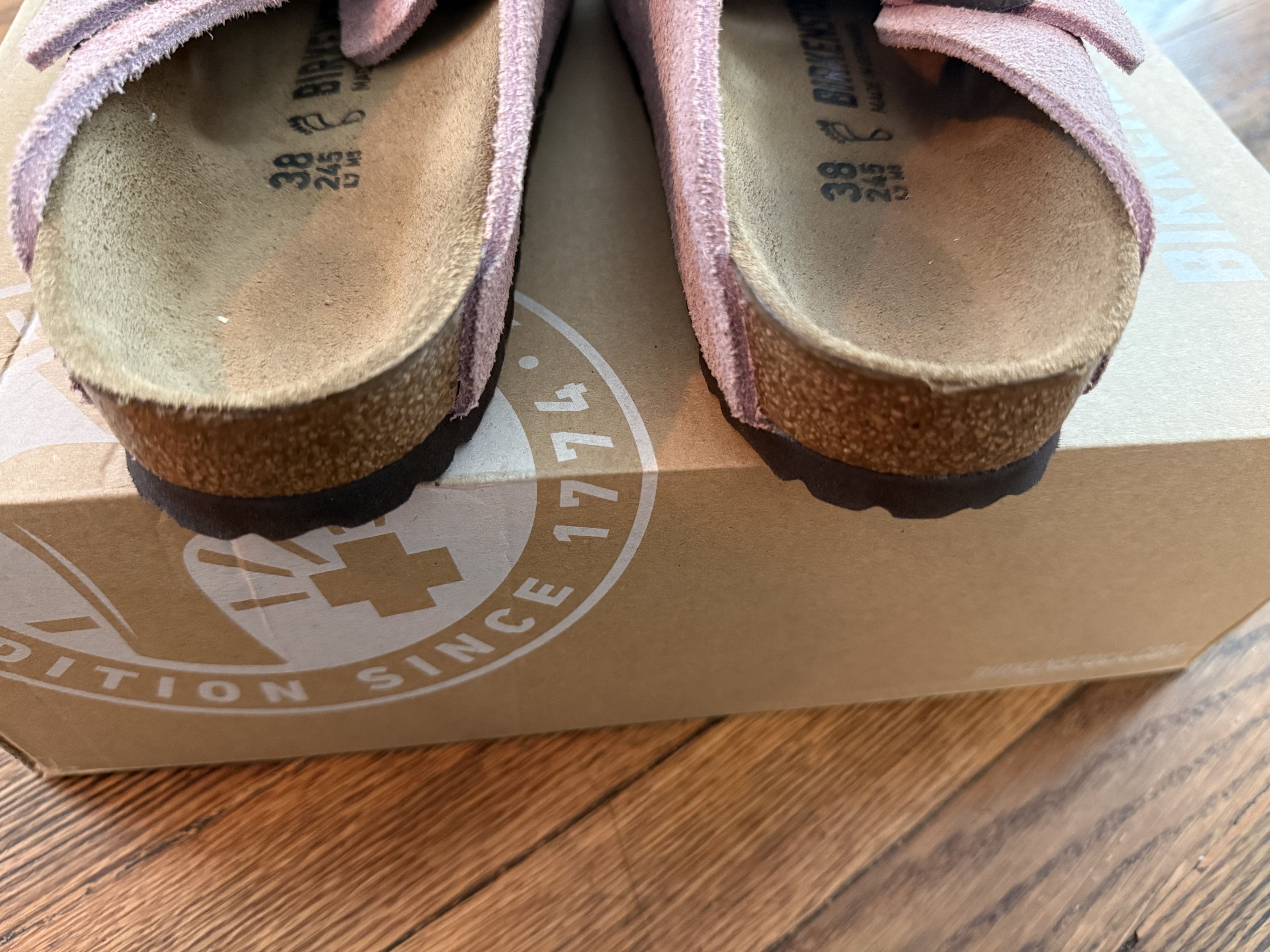 Birkenstock × Stussy Birkenstock x Stussy Pink Boston Size US 7 / IT 37 - 10 Thumbnail