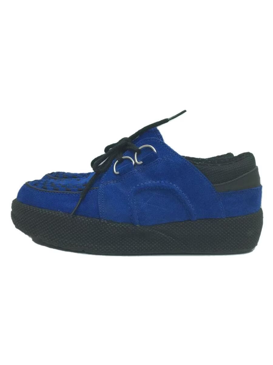 Platform Suede Creeper Shoes